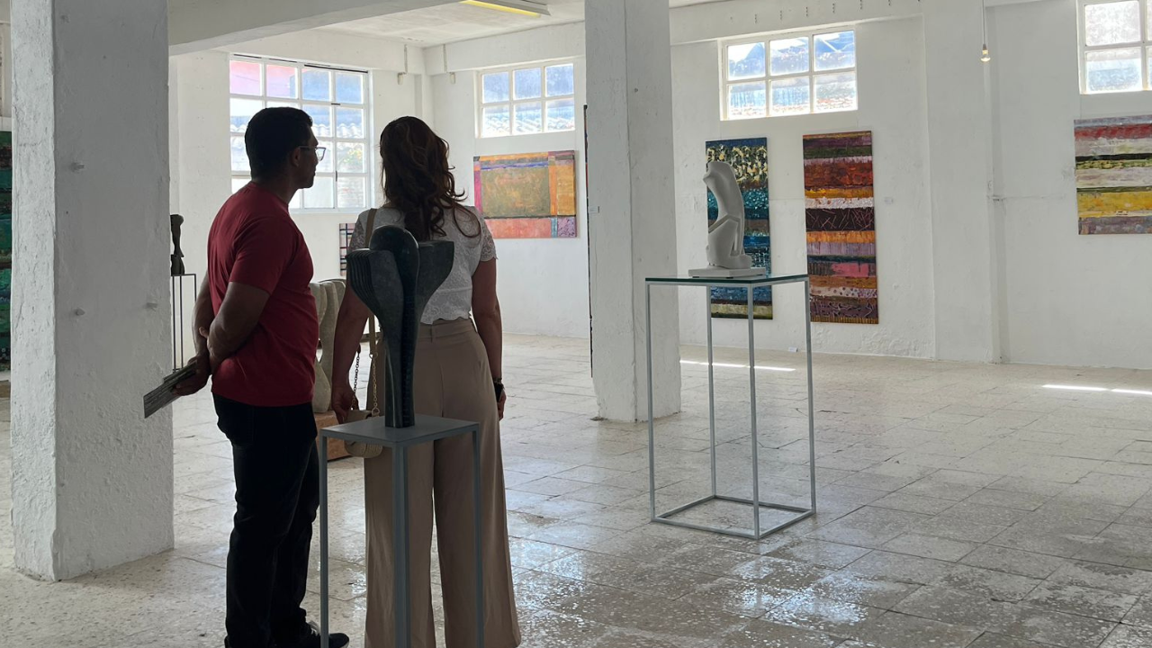 Exposição The Sculpture Factore: a arte vive, respira e se conecta