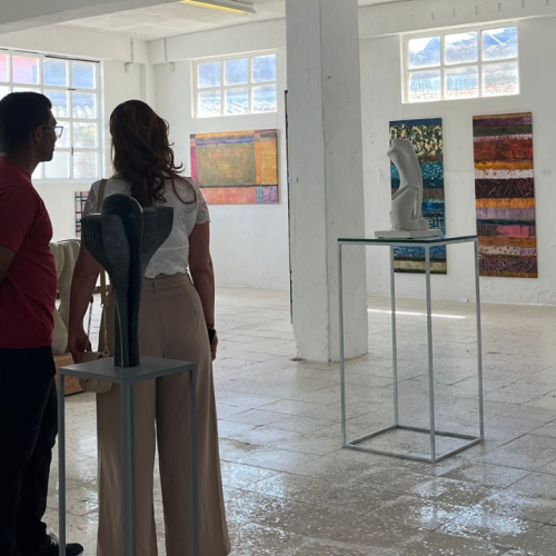 Exposição The Sculpture Factore: a arte vive, respira e se conecta