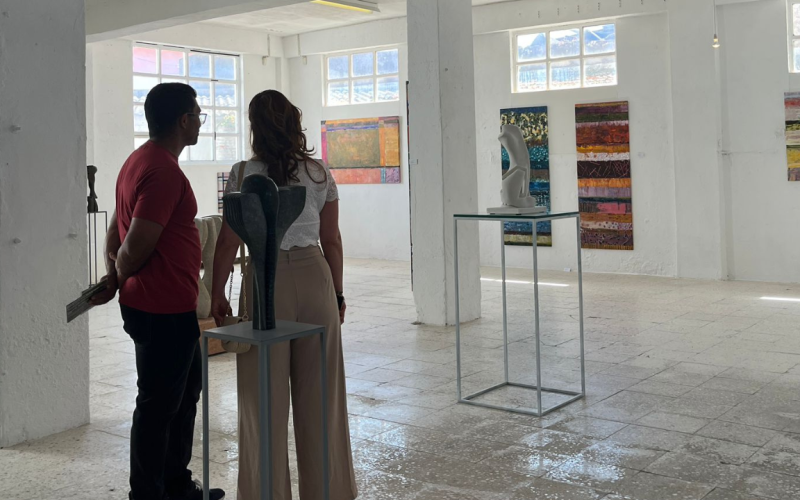 Exposição The Sculpture Factore: a arte vive, respira e se conecta